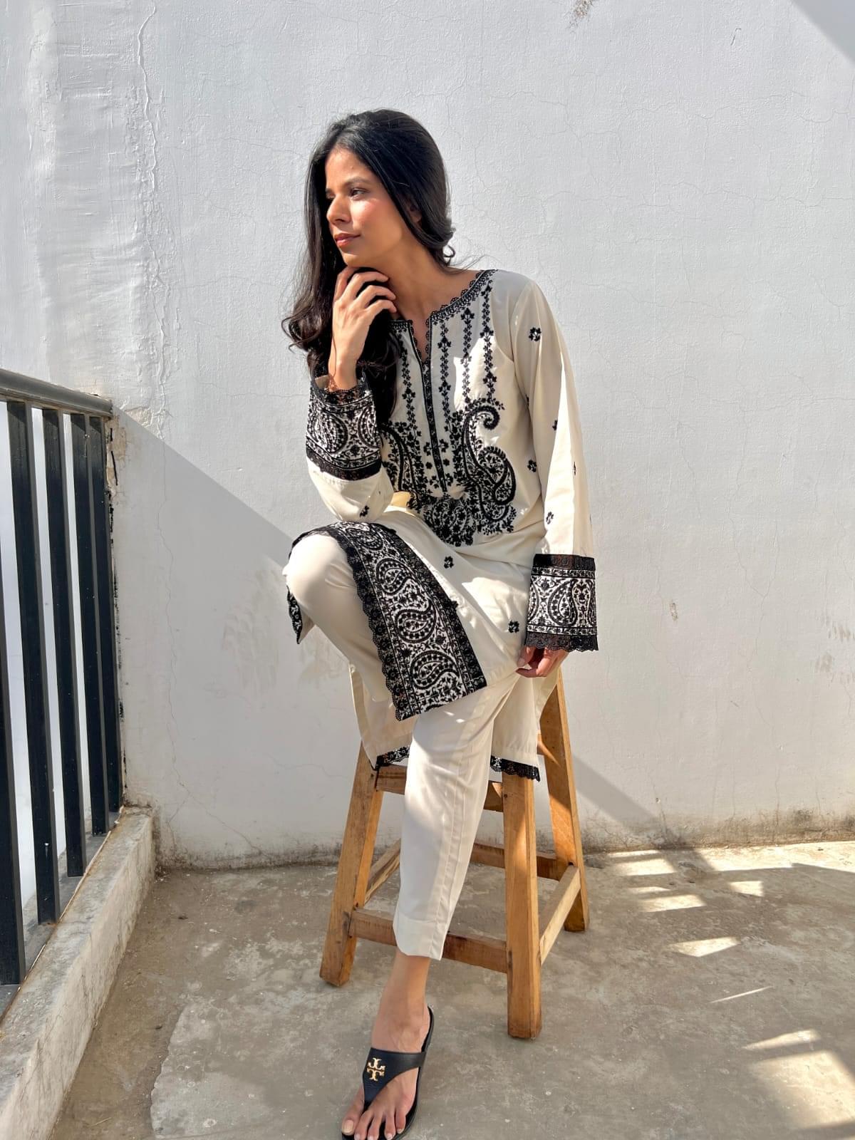 Off White Kurta