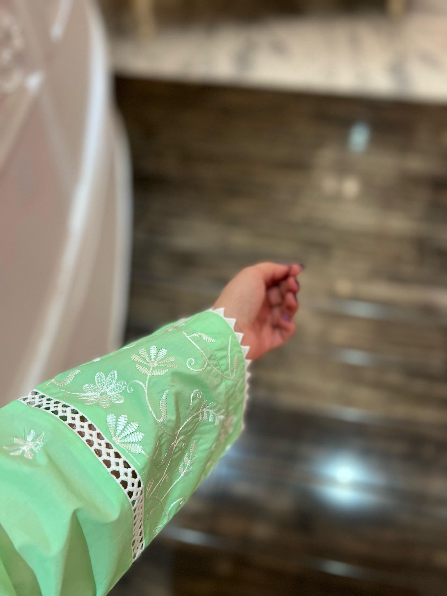 Chartreuse Green Kurta