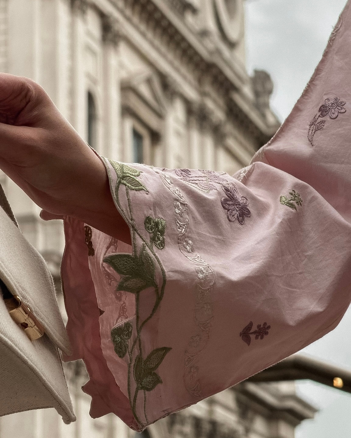 Zinnia - Pink Embroidered CO-ORD Set