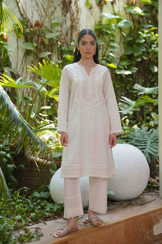 Firn Kurta - White