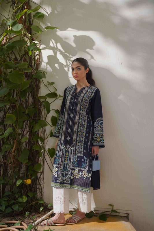 Bluebell Kurta - Navy Blue