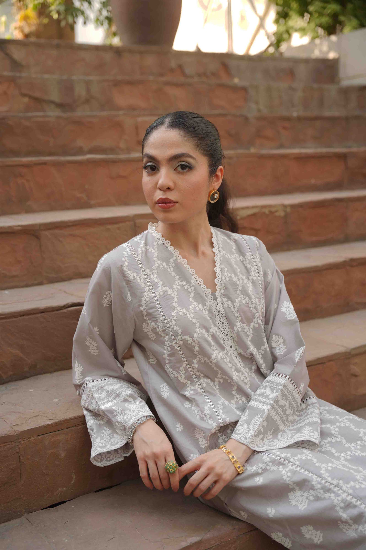 Purple + Geranium Kurtas ( Bundle deal )
