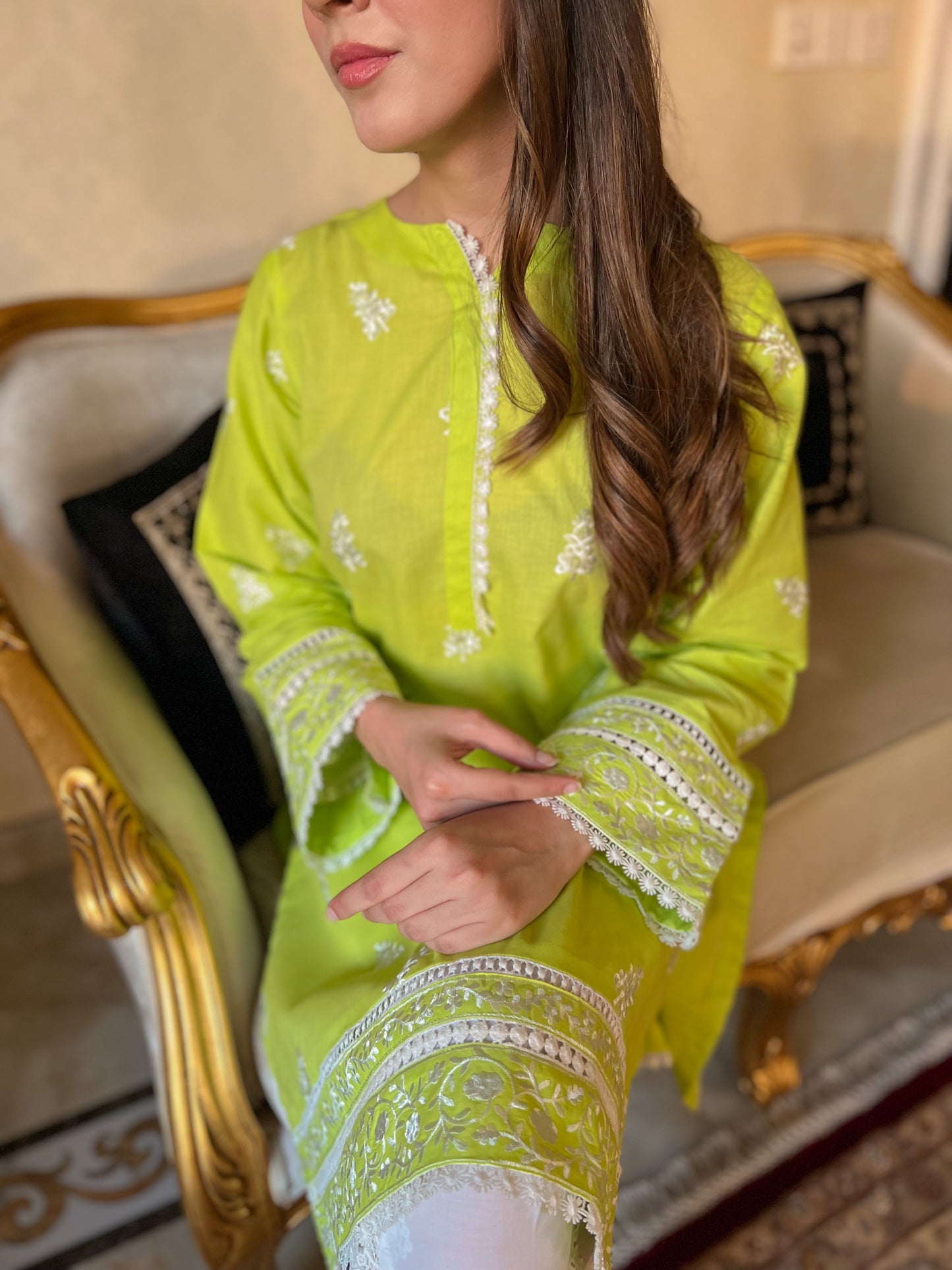 Neon Kurta