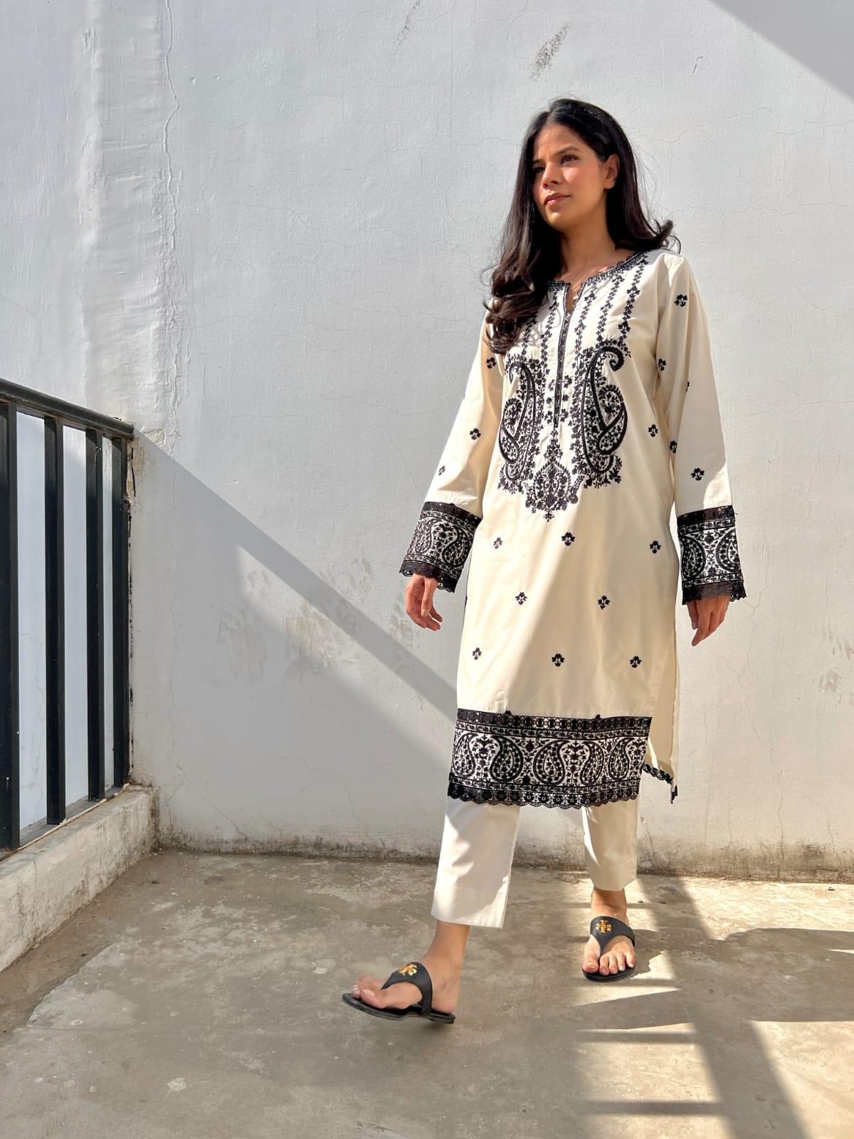 Off White Kurta
